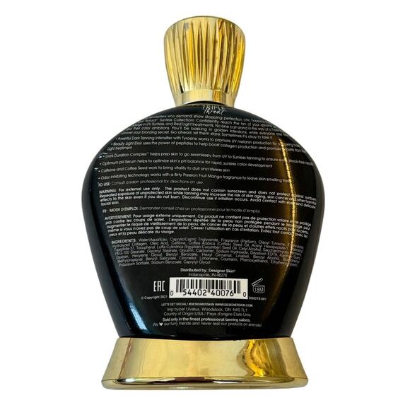 Designer Skin TRIPLE THREAT INTENSIFIER DREAM LIFE ANGEL CÝPHÊR TITANIUM Tanning - Picture 3 of 10